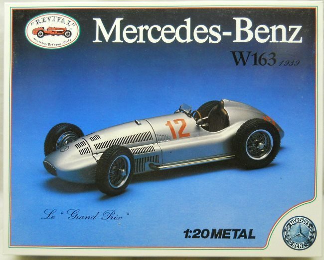 Revival 1/20 Mercedes-Benz W163 1939 Le Grand Prix, 77101 plastic model kit